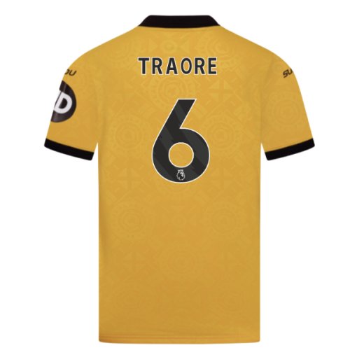 2025-2026 Wolves Home Shirt (Kids) (Traore 6)