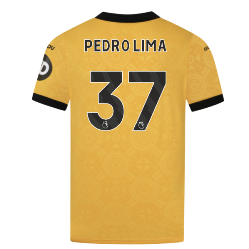 2025-2026 Wolves Home Shirt (Pedro Lima 37)