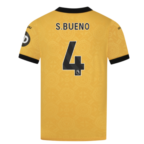 2025-2026 Wolves Home Shirt (S.Bueno 4)