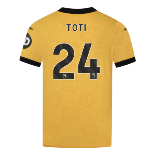 2025-2026 Wolves Home Shirt (Toti 24)