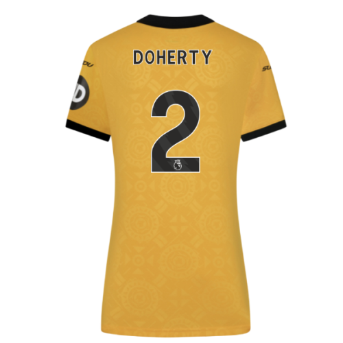 2025-2026 Wolves Home Shirt (Womens) (Doherty 2)