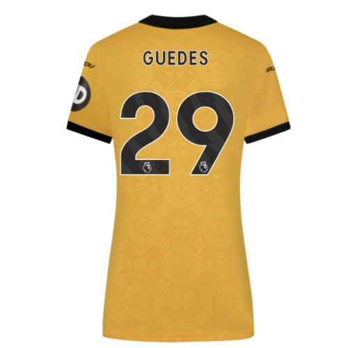 2025-2026 Wolves Home Shirt (Womens) (Guedes 29)