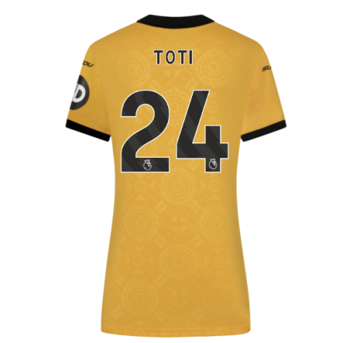 2025-2026 Wolves Home Shirt (Womens) (Toti 24)