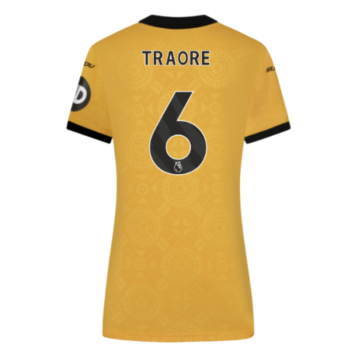 2025-2026 Wolves Home Shirt (Womens) (Traore 6)