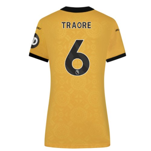 2025-2026 Wolves Home Shirt (Womens) (Traore 6)