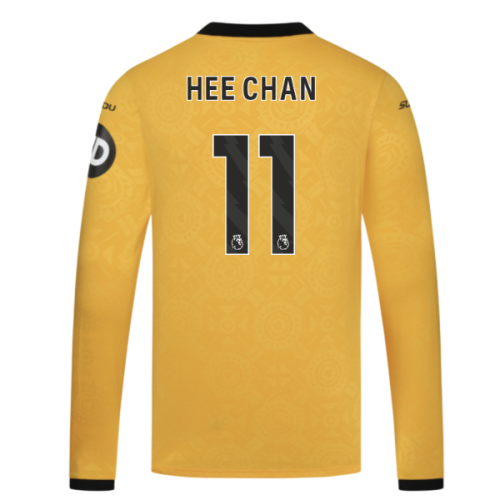 2025-2026 Wolves Long Sleeve Home Shirt (Hee Chan 11)