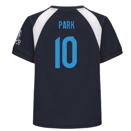 2025 England WEC Poly T-Shirt (Navy) - Kids (PARK 10)