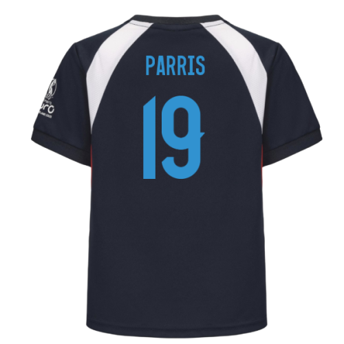2025 England WEC Poly T-Shirt (Navy) - Kids (PARRIS 19)