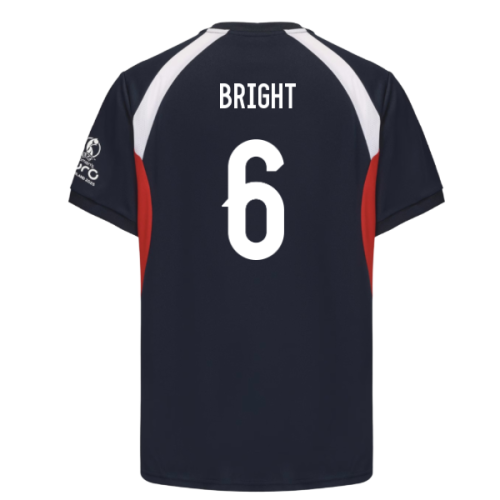 2025 England WEC Poly T-shirt (Navy) - Mens (BRIGHT 6)