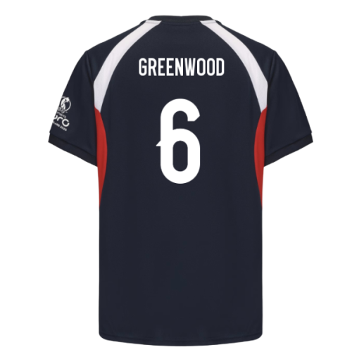 2025 England WEC Poly T-shirt (Navy) - Mens (GREENWOOD 6)