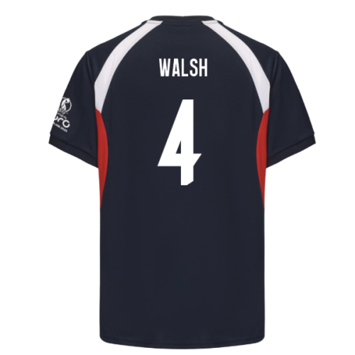 2025 England WEC Poly T-shirt (Navy) - Mens (WALSH 4)