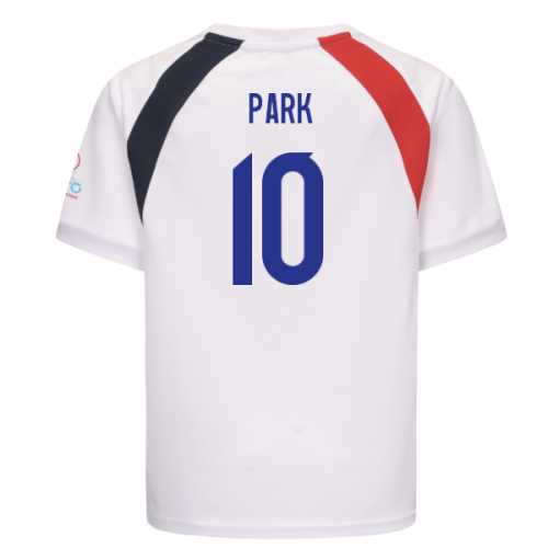 2025 England WEC Poly T-Shirt (White) - Kids (PARK 10)