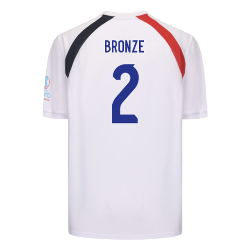 2025 England WEC Poly T-Shirt (White) - Mens (BRONZE 2)