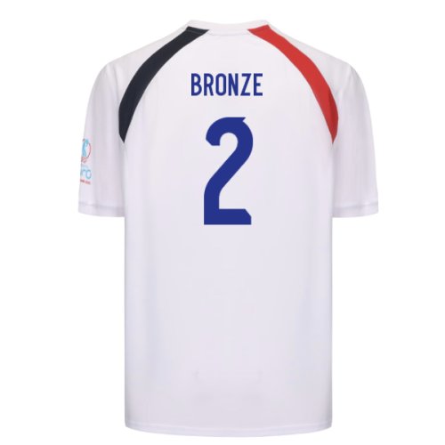 2025 England WEC Poly T-Shirt (White) - Mens (BRONZE 2)