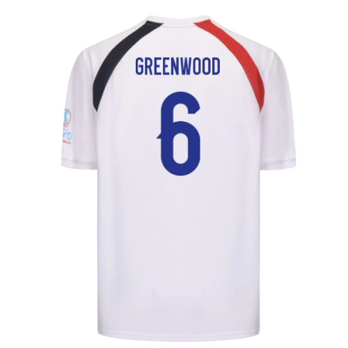 2025 England WEC Poly T-Shirt (White) - Mens (GREENWOOD 6)