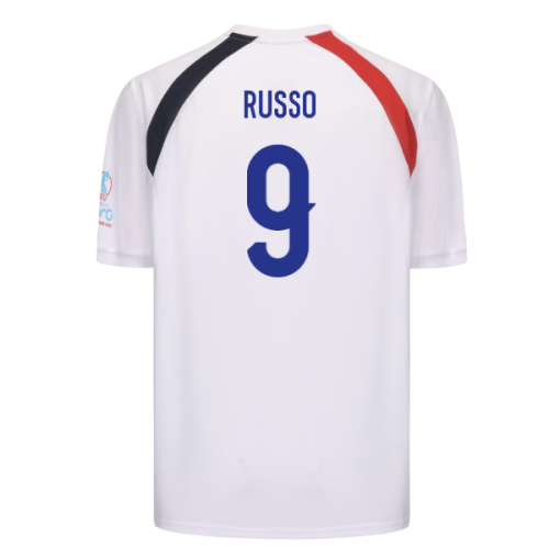 2025 England WEC Poly T-Shirt (White) - Mens (RUSSO 9)