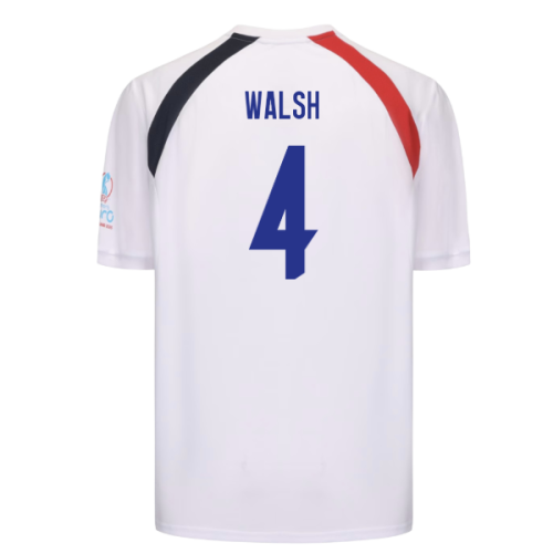 2025 England WEC Poly T-Shirt (White) - Mens (WALSH 4)