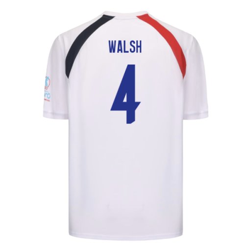 2025 England WEC Poly T-Shirt (White) - Mens (WALSH 4)