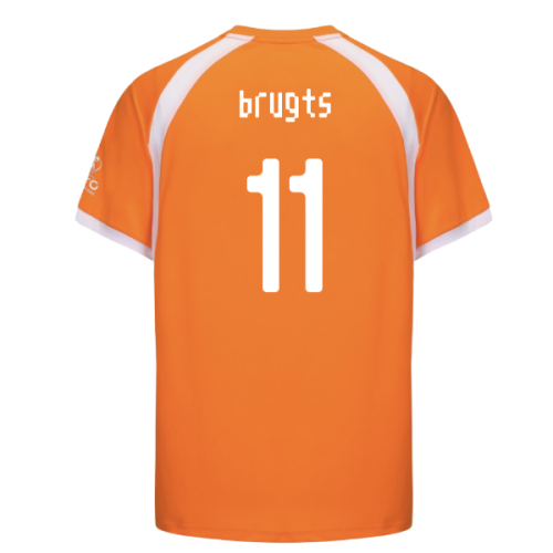 2025 Netherlands WEC Poly T-shirt (Orange) - Mens (Brugts 11)