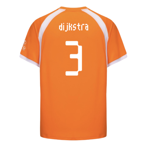 2025 Netherlands WEC Poly T-shirt (Orange) - Mens (Dijkstra 3)