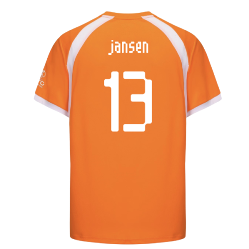 2025 Netherlands WEC Poly T-shirt (Orange) - Mens (Jansen 13)