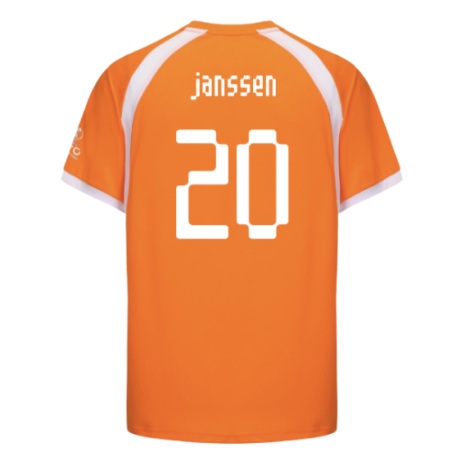 2025 Netherlands WEC Poly T-shirt (Orange) - Mens (Janssen 20)