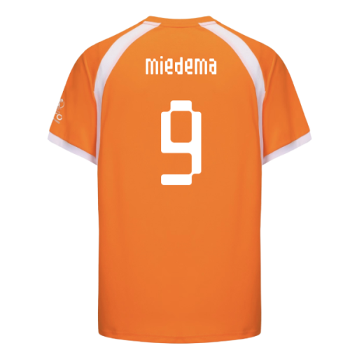 2025 Netherlands WEC Poly T-shirt (Orange) - Mens (Miedema 9)