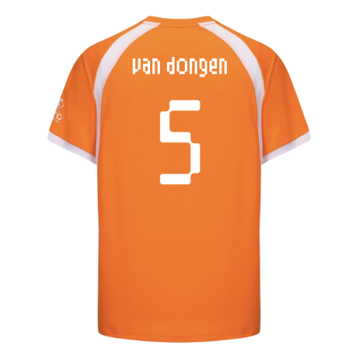 2025 Netherlands WEC Poly T-shirt (Orange) - Mens (Van Dongen 5)