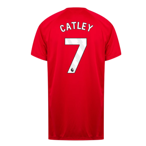 Arsenal Poly T-Shirt (Red) (Catley 7)