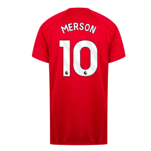 Arsenal Poly T-Shirt (Red) (Merson 10)
