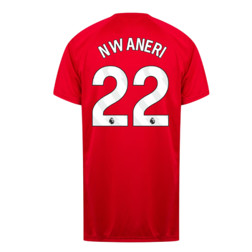 Arsenal Poly T-Shirt (Red) (Nwaneri 22)