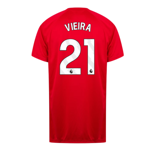 Arsenal Poly T-Shirt (Red) (Vieira 21)