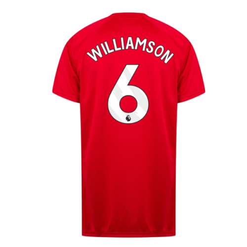 Arsenal Poly T-Shirt (Red) (Williamson 6)