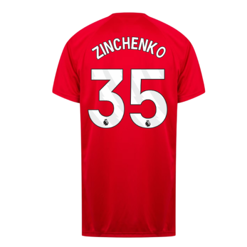 Arsenal Poly T-Shirt (Red) (Zinchenko 35)
