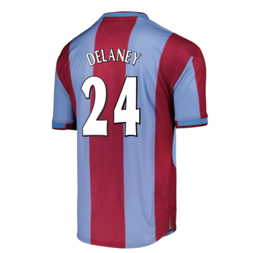Aston Villa 2000 Home Retro Shirt (Delaney 24)
