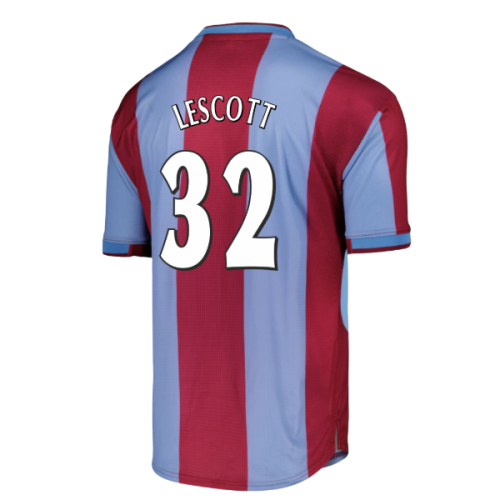 Aston Villa 2000 Home Retro Shirt (Lescott 32)