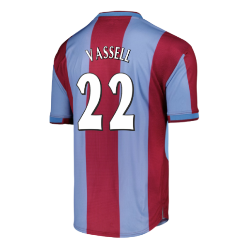 Aston Villa 2000 Home Retro Shirt (Vassell 22)