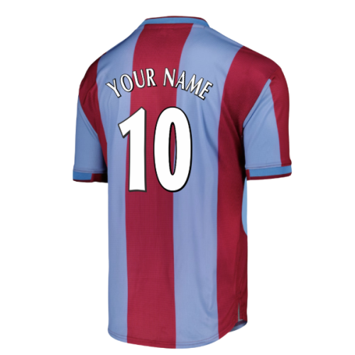 Aston Villa 2000 Home Retro Shirt (Your Name)