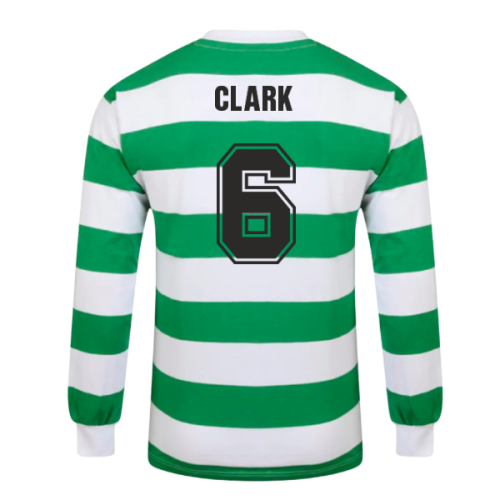 Celtic 1967 European Cup Winners Long Sleeve Retro Shirt (Clark 6)
