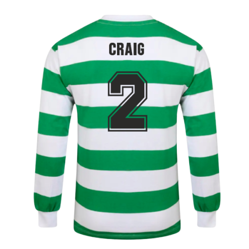 Celtic 1967 European Cup Winners Long Sleeve Retro Shirt (Craig 2)