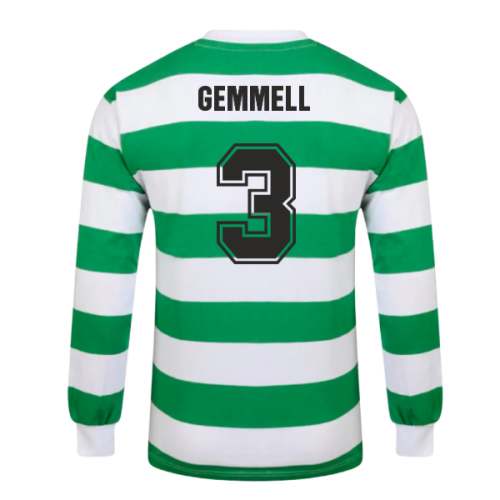 Celtic 1967 European Cup Winners Long Sleeve Retro Shirt (Gemmell 3)