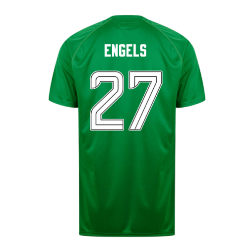 Celtic Poly T-shirt (Green/White) (Engels 27)