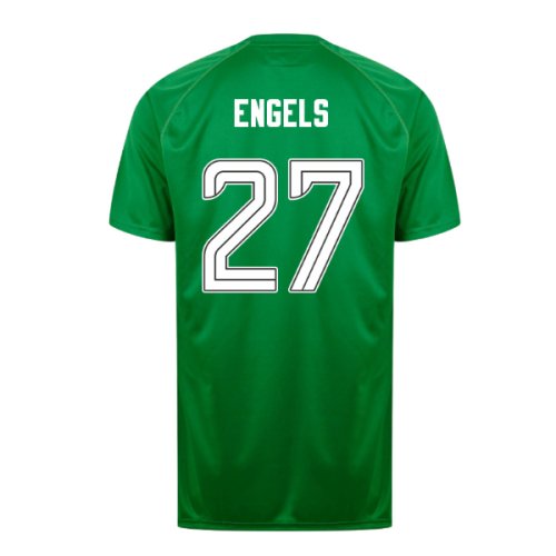 Celtic Poly T-shirt (Green/White) (Engels 27)