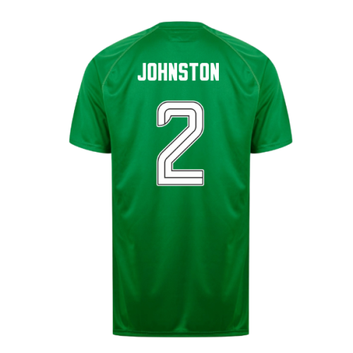 Celtic Poly T-shirt (Green/White) (Johnston 2)