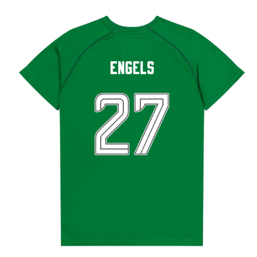 Celtic Poly T-shirt (Green/White) - Kids (Engels 27)
