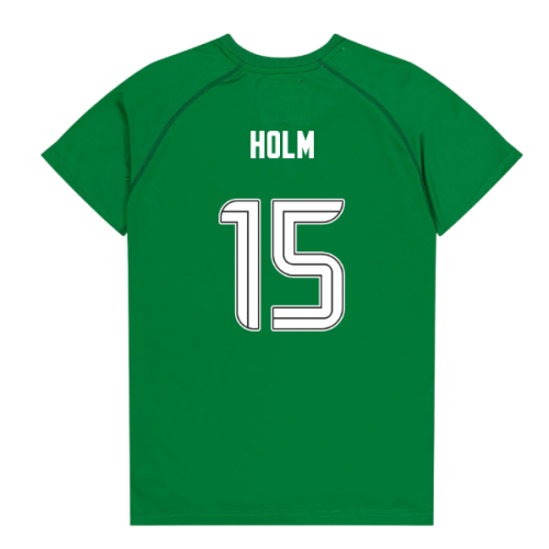 Celtic Poly T-shirt (Green/White) - Kids (Holm 15)