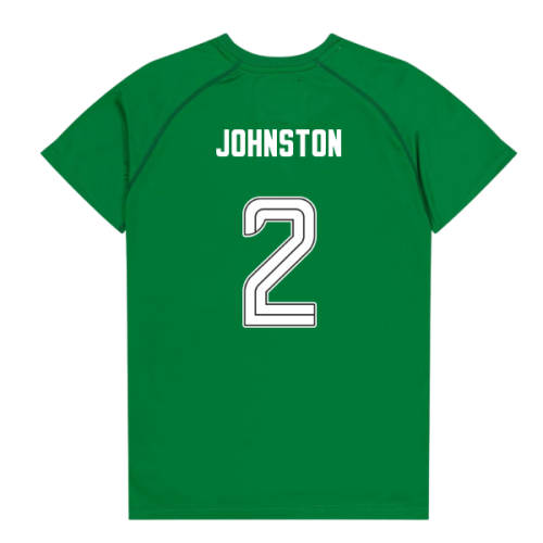 Celtic Poly T-shirt (Green/White) - Kids (Johnston 2)