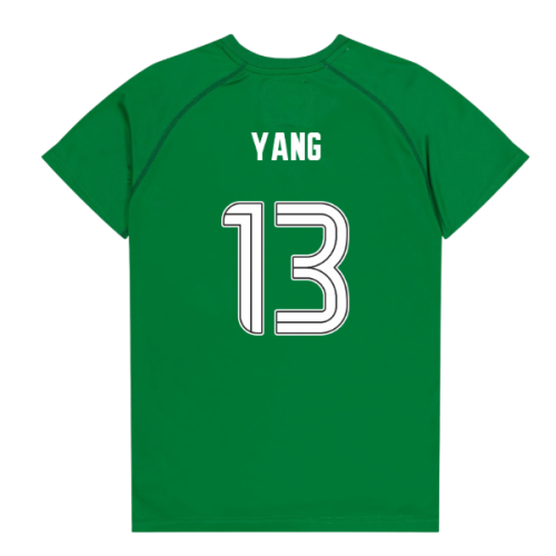 Celtic Poly T-shirt (Green/White) - Kids (Yang 13)