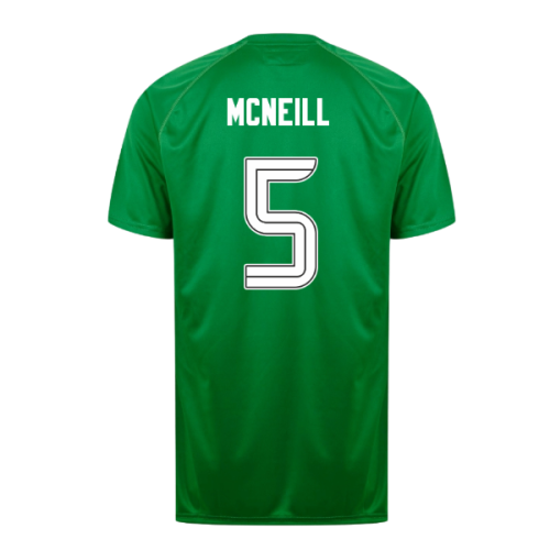 Celtic Poly T-shirt (Green/White) (McNeill 5)