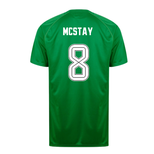 Celtic Poly T-shirt (Green/White) (McStay 8)